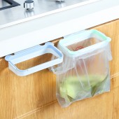 厨房垃圾桶耳朵挂式垃圾袋收纳架家用悬挂式塑料袋支架垃圾袋收纳挂架