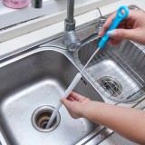 家用加长可弯曲厨房下水道管疏通器疏通管道刷家用毛发头发清理器