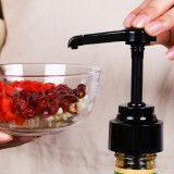 蚝油挤压器家用番茄酱按压器酱油按压式泵头挤耗油神器耗油按压嘴（PP吸管） 