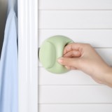 家用粘贴式多用途圆形门窗拉手器橱柜门玻璃衣柜门把手免打孔马桶拉手