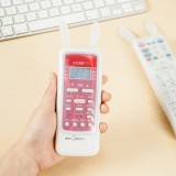家用卡通可爱兔子空调电视机遥控器套子防尘罩透明硅胶套子保护套