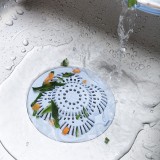水槽过滤网厨房防臭下水道防堵地漏盖圆盖型卫生间水池过滤网厨房过滤网