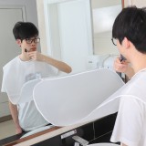 成人剃须布斗篷式修胡子理发造型围布围裙造型工具防水修胡子刮胡子