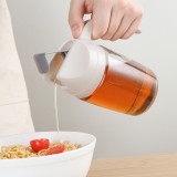 厨房家用奶瓶玻璃油壶厨房用品汤壶煎炸家用玻璃油壶（300ML）