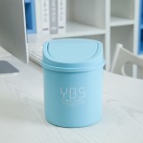 垃圾桶家用客厅卧室桌面垃圾桶带盖塑料小号迷你塑料桶桌上垃圾桶 DY-105