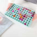 冰块模具家用冰块盒制冰盒冰格多格模具盒硅胶盒模具冷冻盒辅食盒 96格（大号）