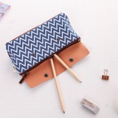 韩国永恒经典大笔袋 简约复古风文具盒笔袋MH14-215