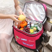 外贸原单 超厚牛津布双层可拆铝箔保温包 母乳保鲜包 户外野餐包2件套 15L