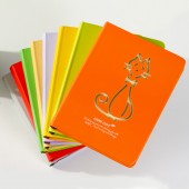 韩国文具 你好黑米猫硬抄本 记事本 日记本（大号）LB36K11-0505