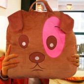 维维熊 卡通空调被抱枕（单眼狗）