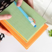韩国时尚创意超厚编织纹64K180张尚记皮本（小号） LB64K40-0363