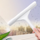 擦窗户神器玻璃搽洗刮子餐桌刮刀清洁工具刮水器双面玻璃刮擦窗器（百洁布+刮条）