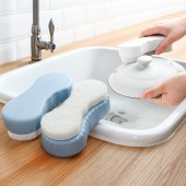 厨房清洁刷洗碗刷洗锅洗碗水池海绵擦灶台去污刷浴缸刷葫芦魔力擦百洁布