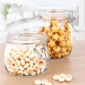 带盖玻璃储物罐代发套餐（玻璃储物罐小号5.5元+玻璃储物罐中号6.4元+快递打包费3元 合计14.9元 直播价17.9元）【1109】	