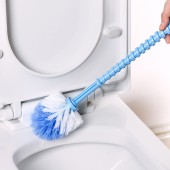 30年老品牌振兴 圆头硬毛刷长柄马桶刷套装无死角马桶刷卫生间清洁刷洗马桶刷子家居用品厕所刷子 （SA122）