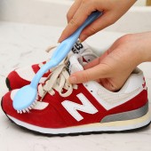 30年老品牌振兴 小刷子鞋子清洁刷子软毛家长柄拱形洗鞋刷洗衣刷多功能长柄洗衣服鞋刷子（SA189）