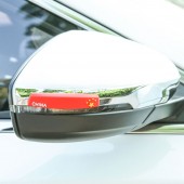 弧形汽车防撞条防刮防蹭车贴汽车通用型防撞条车门防撞条后视镜防撞条（4片装）