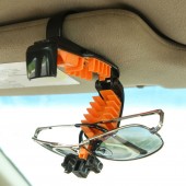 车载眼镜夹多功能车用眼镜架全托型汽车用品车内太阳墨镜支架夹子