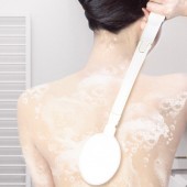 洗澡刷子搓背刷长柄擦背刷搓澡洗背神器后背刷长柄软毛沐浴刷(三件套）