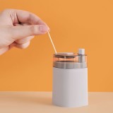 牙签盒创意自动弹出牙签筒家用个性北欧ins高档餐厅按压式牙签盒便携牙签罐