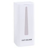 带盖单筒取杯器壁挂式一次性杯子架家用饮水机卡扣式放纸杯置物架（单筒升级款）