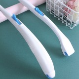 一次性马桶刷套装无死角可抛式替换头洗厕所擦马桶神器家带底座用清洁刷子