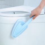 海绵浴缸清洁刷魔力擦瓷砖清洁刷除垢清洁马桶刷子长柄三角海绵刷（带手柄1个装）