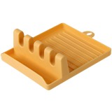 多功能锅铲架厨房工具大全置物架子家用台面卡槽式免打孔锅盖锅铲架