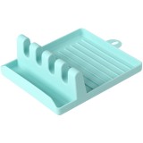 多功能锅铲架厨房工具大全置物架子家用台面卡槽式免打孔锅盖锅铲架