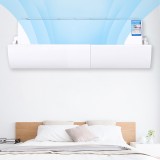 空调挡板月子婴幼儿防直吹导风罩出风口挡板遮风板挂机空调挡风板（C款）可伸缩圆支架