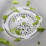 下水道过滤网浴室厕所水槽防堵防头发毛发地漏贴纸家居用品地漏盖 10cm 12片装