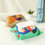 布艺纸巾盒家用卡通创意棉麻抽纸盒客厅大容量纸巾套纸巾收纳袋子