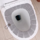 马桶垫家用可拆洗坐便套坐便器四季通用带提手冬季保暖加厚针织马桶垫