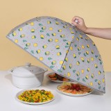 可折叠锡箔保温菜罩冬季饭菜罩剩菜罩餐桌罩食物家用保温罩盖菜罩（小号）