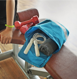  旅行多功能提手鞋袋 便携大容量夹网衣物收纳袋（L）102