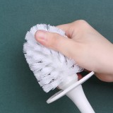 悬挂沥水马桶刷套装家用无死角洗厕所清洁刷卫生间挂墙式置物架