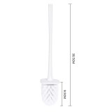 悬挂沥水马桶刷套装家用无死角洗厕所清洁刷卫生间挂墙式置物架