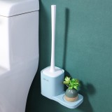 悬挂沥水马桶刷套装家用无死角洗厕所清洁刷卫生间挂墙式置物架