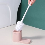 悬挂沥水马桶刷套装家用无死角洗厕所清洁刷卫生间挂墙式置物架