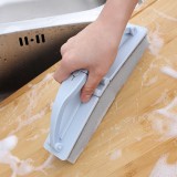 牛角可折叠带柄海绵清洁刷控水海绵擦瓷砖刷长柄刷碗刷厨房刷地