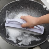 牛角可折叠带柄海绵清洁刷控水海绵擦瓷砖刷长柄刷碗刷厨房刷地