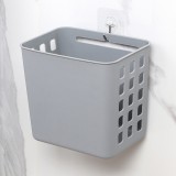 壁挂式镂空收纳篮洗衣用品分类储物筐家用浴室杂物收纳可挂式洗衣篮