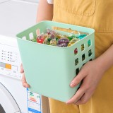 壁挂式镂空收纳篮洗衣用品分类储物筐家用浴室杂物收纳可挂式洗衣篮