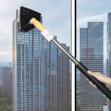 擦玻璃器家用双面擦可伸缩玻璃擦高楼双层窗户器清洗工具刷强磁中空（黑白系列长臂玻璃擦）