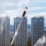 擦玻璃器家用双面擦可伸缩玻璃擦高楼双层窗户器清洗工具刷强磁中空（黑白系列长臂玻璃擦）