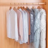 家用衣物防尘罩衣柜挂式透明挂衣袋羽绒服大衣收纳袋子衣服防尘罩（28丝）