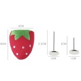 家用被子固定器床单防滑固定夹被角被罩防滑固定扣防跑神器 棉质按压款 散装含钉子（草莓）单个卖