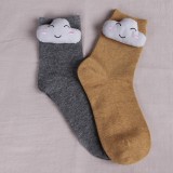 家用被子固定器床单防滑固定夹被角被罩防滑固定扣防跑神器 棉质按压款 散装含钉子（云朵）单个卖