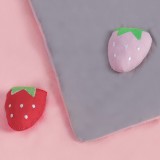 家用被子固定器床单防滑固定夹被角被罩防滑固定扣防跑神器 棉质按压款 散装含钉子（草莓）单个卖