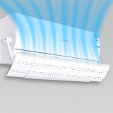 空调挡风板月子婴幼儿防直吹导风罩出风口挡板遮风板挂机空调挡板（圆支架带孔款）